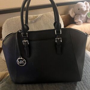 NWT Michael Kors Large Black Satchel Bag